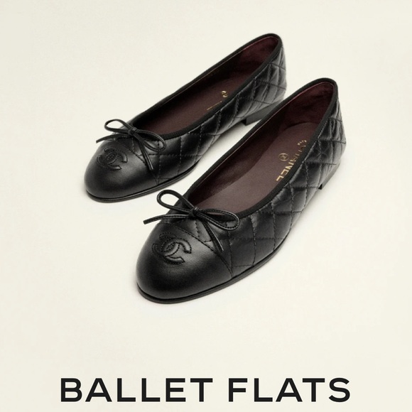 Chanel Quilted Ballet Flat - Black - Picture 7 of 8